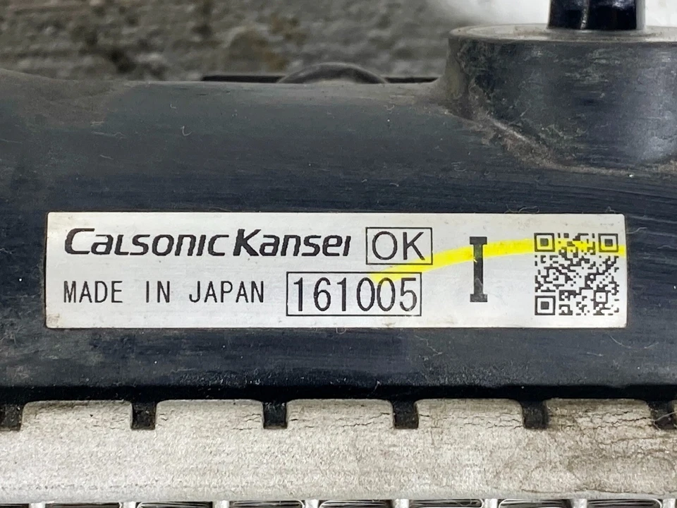 16-23 INFINITI Q50 Q60 3.0L ENGINE MOTOR COOLANT COOLER RADIATOR ASSEMBLY OEM - Image 3 of 3