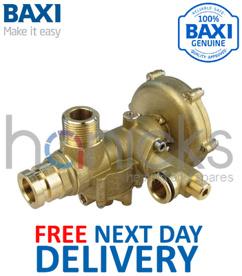 Baxi Combi 105 He Diverter Valve Brand New OEM High Quality 248061