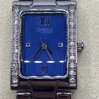 Caravelle by Bulova Womens 17MM Watch Swarovski Crystal  display picture 1