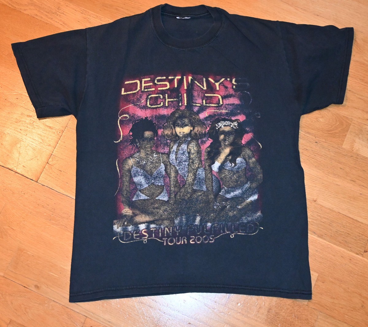 2000's DESTINY'S CHILD * vtg hip-hop concert '05 TOUR tee 2000's DESTINY'S CHILD * vtg hip-hop concert '05 TOUR tee