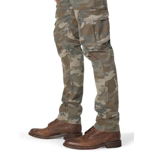 Pantalón cargo Wrangler para hombre pierna cónica elástica ajuste regular - Imagen 15 de 48