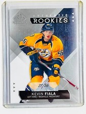 2015-16 SP Game Used True Rookie #198 Kevin Fiala/56 RC Nashville Predators