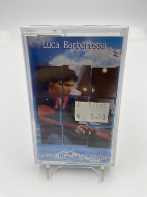 MUSICASSETTA tape SS Luca Barbarossa- Ali Di Cartone Pop Musica Italiana