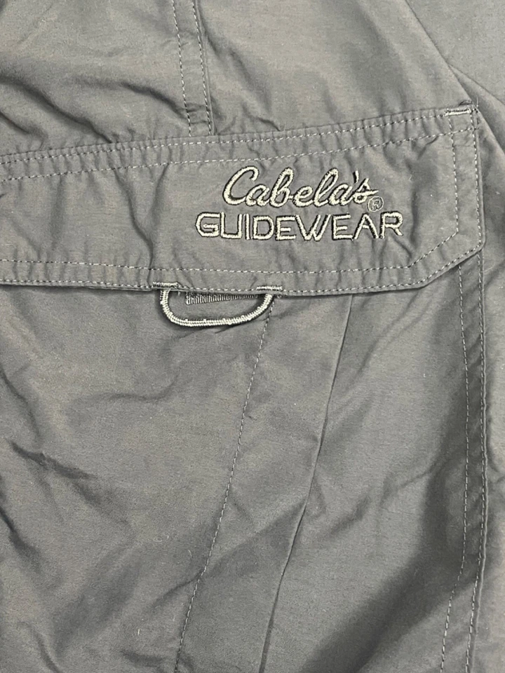 Calça de caminhada feminina Cabela’s cinza com cinto tamanho M - Imagem 4 de 4