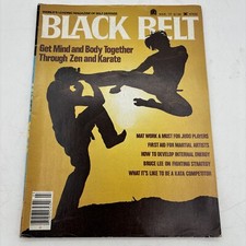Black Belt March 1977 Magazine Judo Karate Bruce Lee Kata