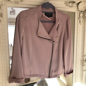 blush cropped jacket