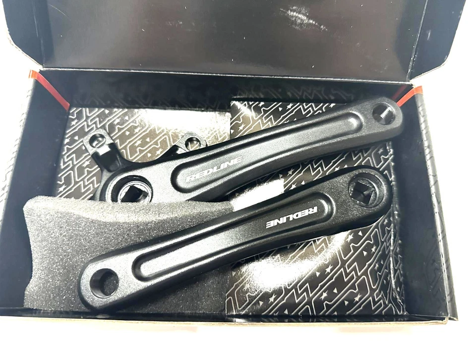 BMX Redline Microline Square Taper Crank Arms Black 160mm 5 Bolt 110 mm New - Image 2 of 4