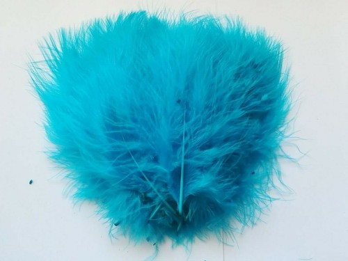 20 PACK OF MARABOU FEATHERS-CHOICE OF COLOURS AVAILABLE-FLY TYING - CARD MAKING - 第 32/39 張圖片