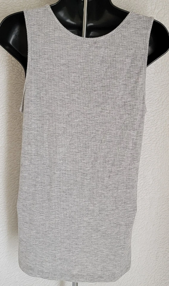 Blusa Camisa Top Ambiance Mujer Talla XL X Grande Gris Foto 3 de 4