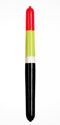 Little Joe Pole Floats - Yellow/Red/Black - 9 in - Glow-in-the-Dark Weighted