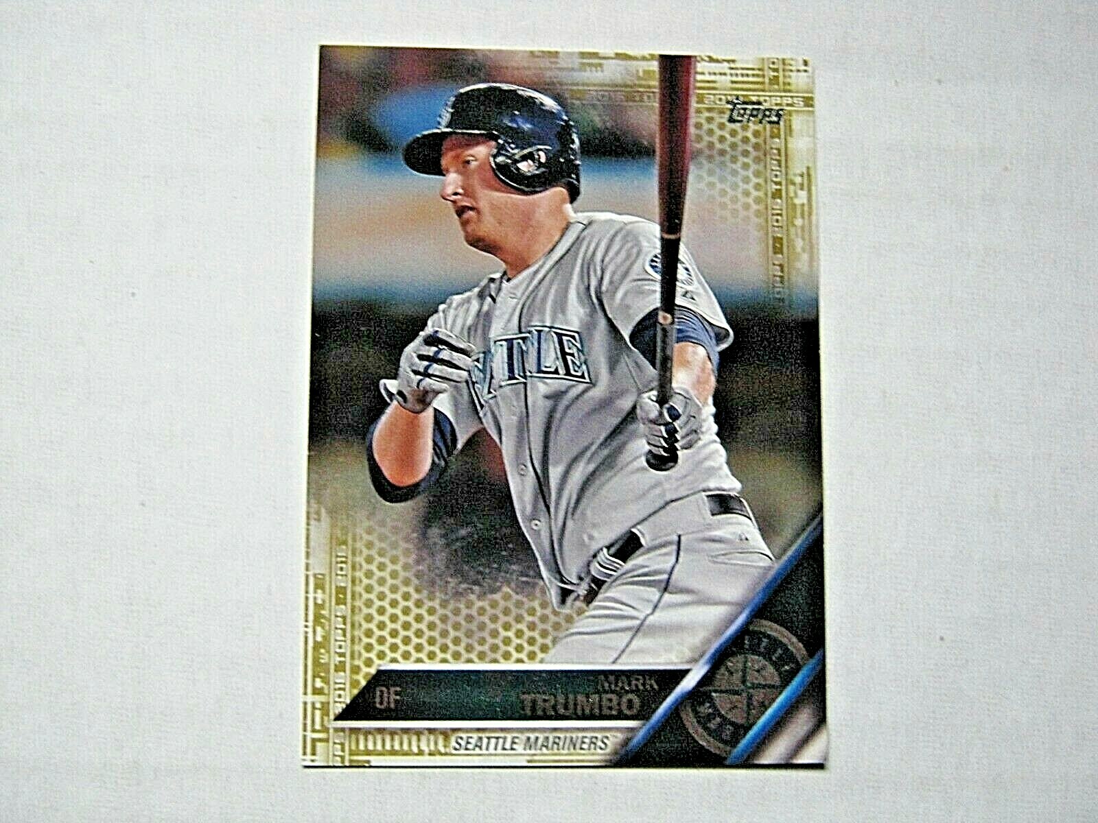 Mark Trumbo 2016 Topps Gold Parallel Card #39 1116/2016