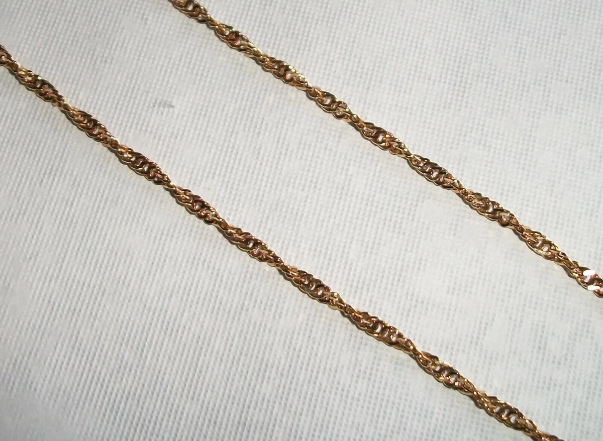 Gold Vermeil & Sterling Silver Chain Necklaces