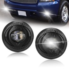 Shocklight LED Fog Light Fit for 2007-2014 Chevy Suburban Avalanche Tahoe Cam...