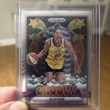 2025 WNBA Panini Prizm Kelsey Plum Groovy SP 