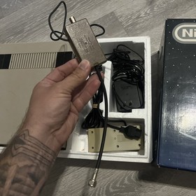Nintendo NES Control Deck System Console ,With Box Tested Works