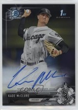 2017 Bowman Draft Chrome Draft Pick Auto Kade McClure #CDA-KMC Auto q3o