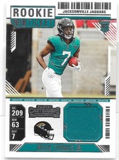2024 Contenders Rookie Swatch Variation Brian Thomas Jr. Jersey Card. rookie card picture