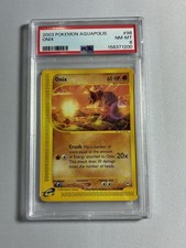 2003 Pokemon Aquapolis ONIX #98/147 PSA 8 on eBay