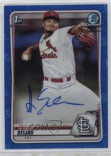 2020 Bowman Chrome Sapphire Edition Prospect Alvaro Seijas #BSPA-AS Auto 13l2