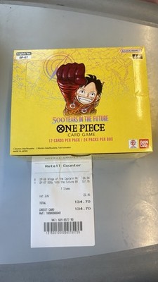 One Piece TCG OP-07 500 Years In The Future Booster Box - Brand New & Unsealed