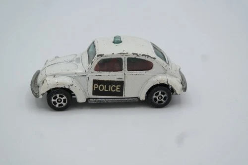 Vintage 1973 CORGI Whizzwheels Volkswagen 1300 Police Car VW Buggy Used Beetle