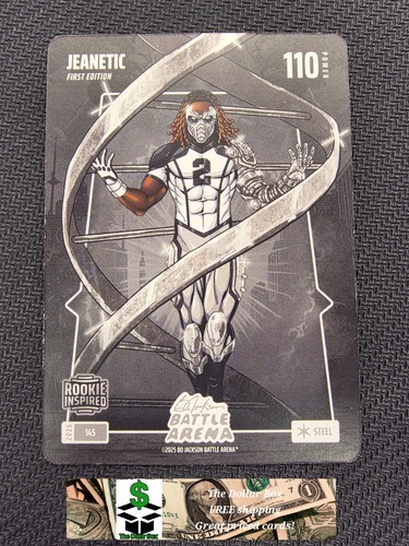 2026 Bo Jackson Battle Arena Jeanetic Ashton Jeanty RC Steel Card 145