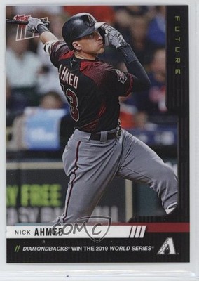 2019 Now Future Pack: World Series Expired Redemptions Scratched Nick Ahmed 0q3