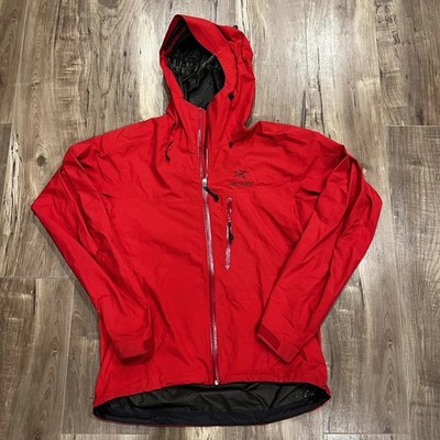 Arc teryx Alpha SV Gore-Tex Pro Shell Jacket Red Men s Large