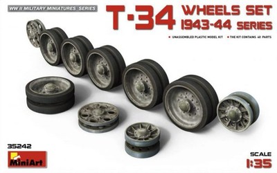 MiniArt 35242 1/35 T-34 Wheels Set 1943-44