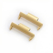 2PCS Gold Strap Adapter Quick Release 22MM Connector For Tissot PRX Series Watch
