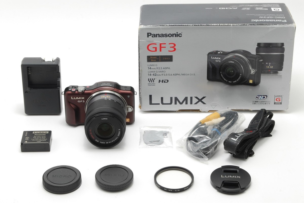 ☆Panasonic LUMIX GF3 14-42mm Panasonic Lumix DMC-GF3 14-42mm unboxing (filmed with very