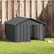 Dog House Anthracite 45.9x40.6x32.1 Galvanized Steel