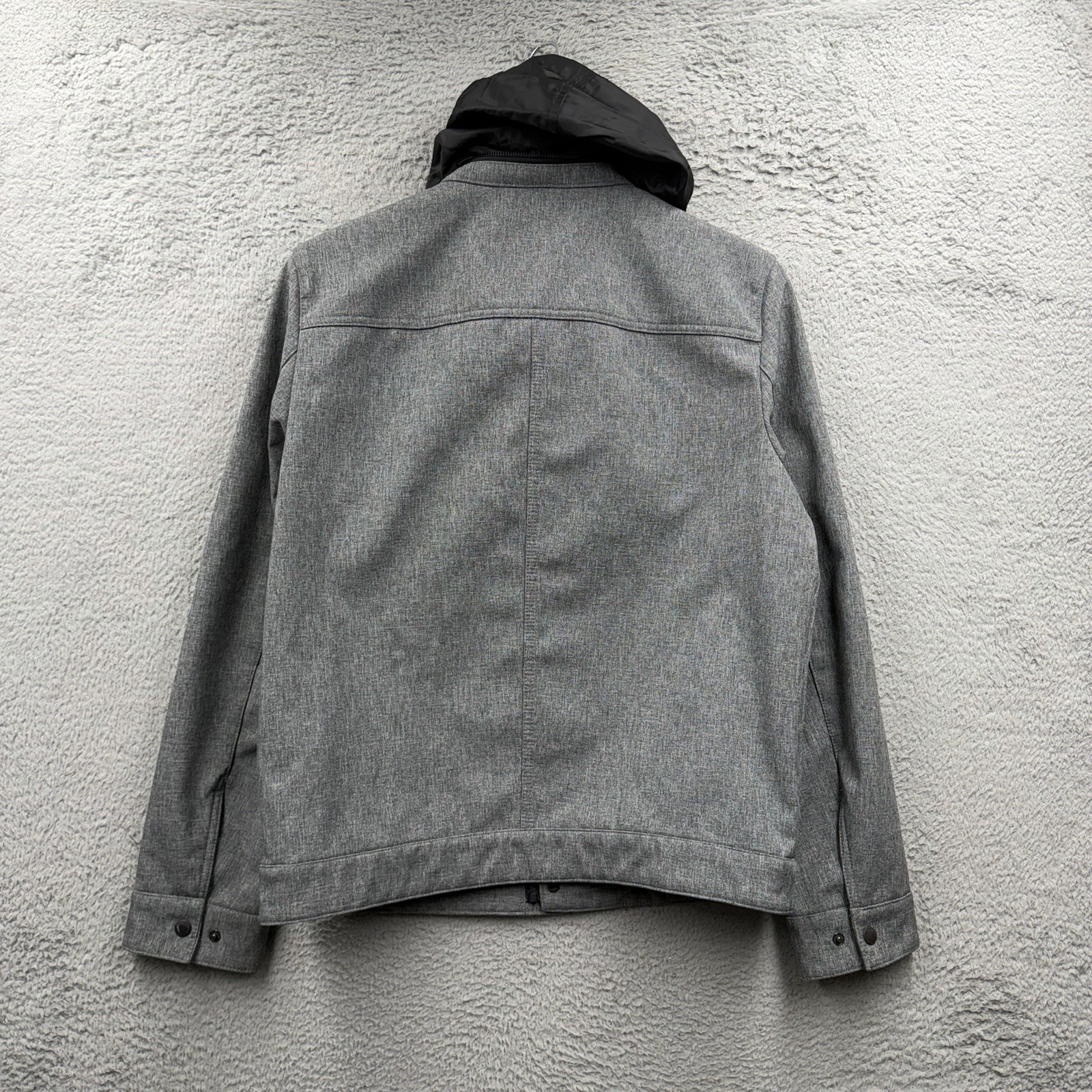 Levi’s Jacket Mens Medium Black Softshell Fleece … - image 2