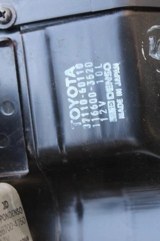 1992 丰田 LANDCRUISER 后加热器 BLOWER 发动机 87110-60110 — 第 3/4 张图片