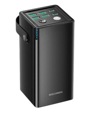 Rocoren 6 Ports Portable Charger Power Bank 50000mAh for Multiple Devices, 67.5W
