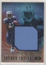 2017 Panini Illusions First Impressions Memorabilia Taywan Taylor #FI-TT 1o3