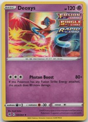 Deoxys 120/264 Fusion Strike Holo Rare
