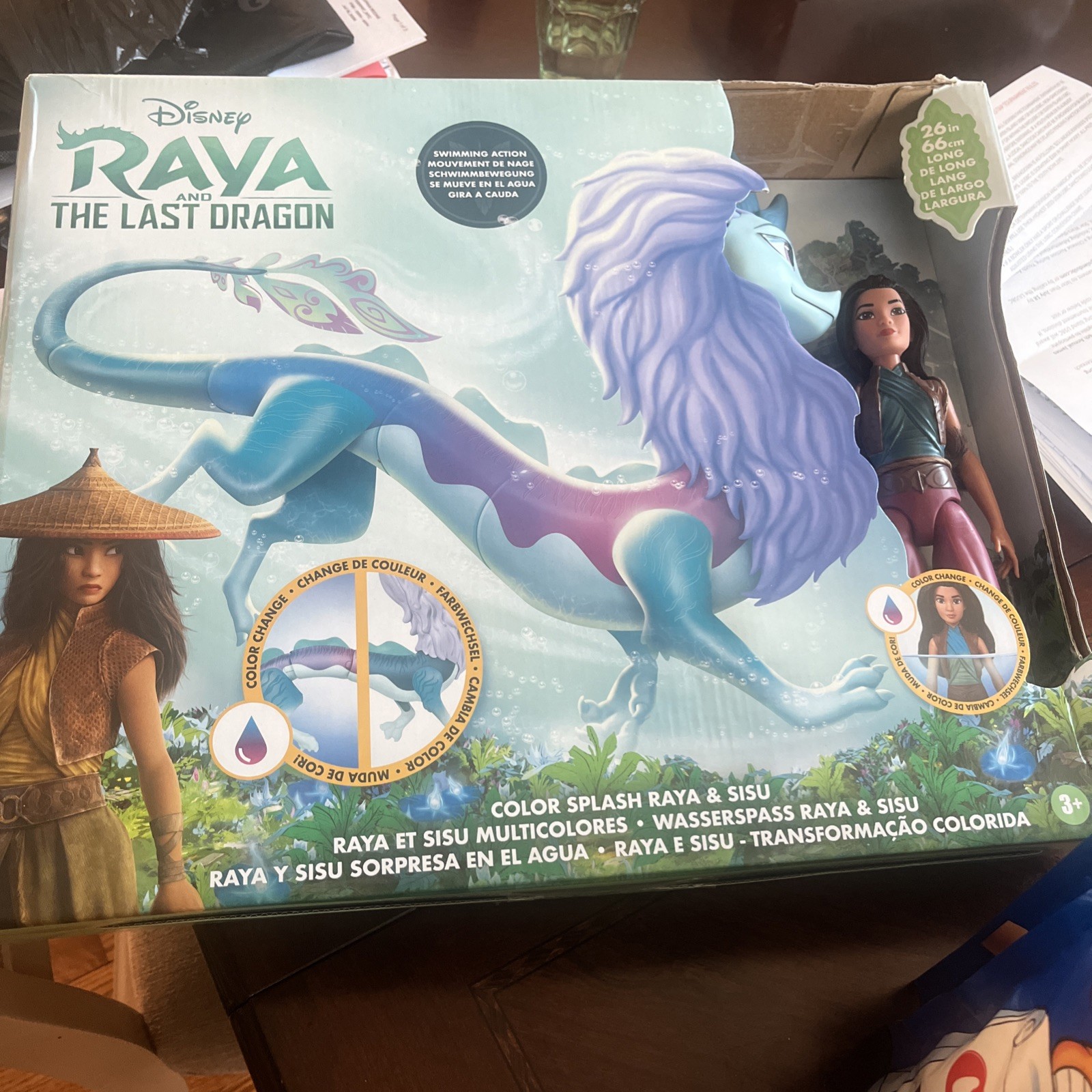 Disney Princess - Disney's Raya and The Last Dragon Color Splash Raya and Sisu