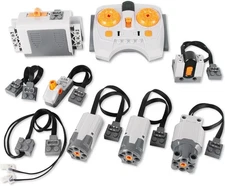 9-In-1 Motor Kit Compatible with Lego Technic, Set with Powerful Motors, Advance