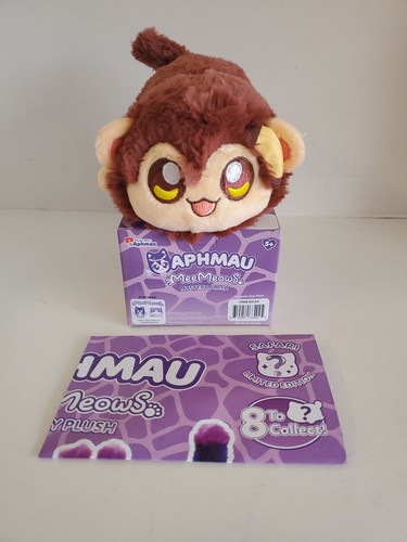 Aphmau Meemeows Monkey Safari Cat Plush Limited Edition Mystery Blind Box 6" - Picture 1 of 4