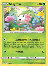 Shaymin / Pokémon Karte / Deutsch / Astralglanz / Nonholo