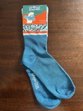 New Smurfs Kids Socks Shoe Sizes 10-4