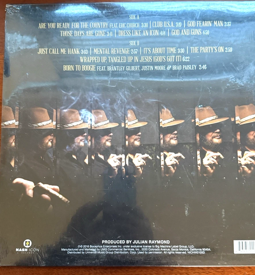 It's About Time by Williams Jr, Hank SEALED Vinyl Record, 2016 - Image 4 of 4