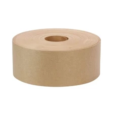 Hardware 3" x 600' Feet Gummed Water Activated Sealing Carton Brown Kraft Pac...