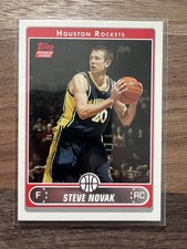 2006-07 Topps Steve Novak RC #221 Houston Rockets  Rookie