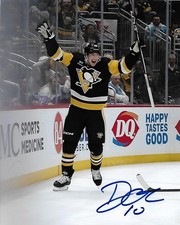 Drew O'Connor Signed 8x10 Photo Pittsburgh Penguins Autographed COA