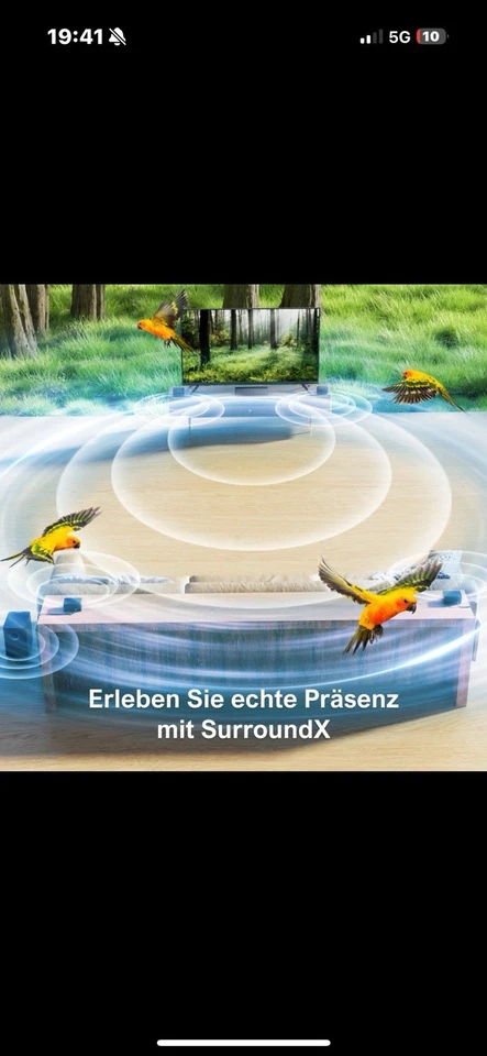 ULTIMEA Poseidon D70 Soundbar Lautsprecher 7.1 3D Surround System App-Steuerung  - Bild 3 von 4