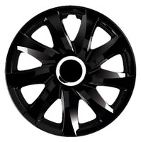 "Auto Radkappen Radzierblende Radkappe 4× NRM Drift Black 15\""