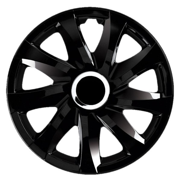 "Auto Radkappen Radzierblende Radkappe 4× NRM Drift Black 15\""-image