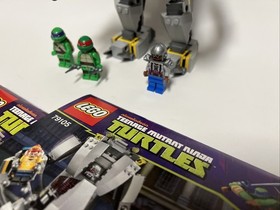 LEGO Teenage Mutant Ninja Turtles: Baxter Robot Rampage (79105) Incomplete Set
